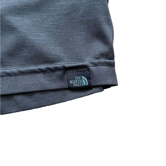 THE NORTH FACE HYPERLAYER FLASHDRY Short Sleeve Shirt Dark Blue Size Small - Picture 3 of 6